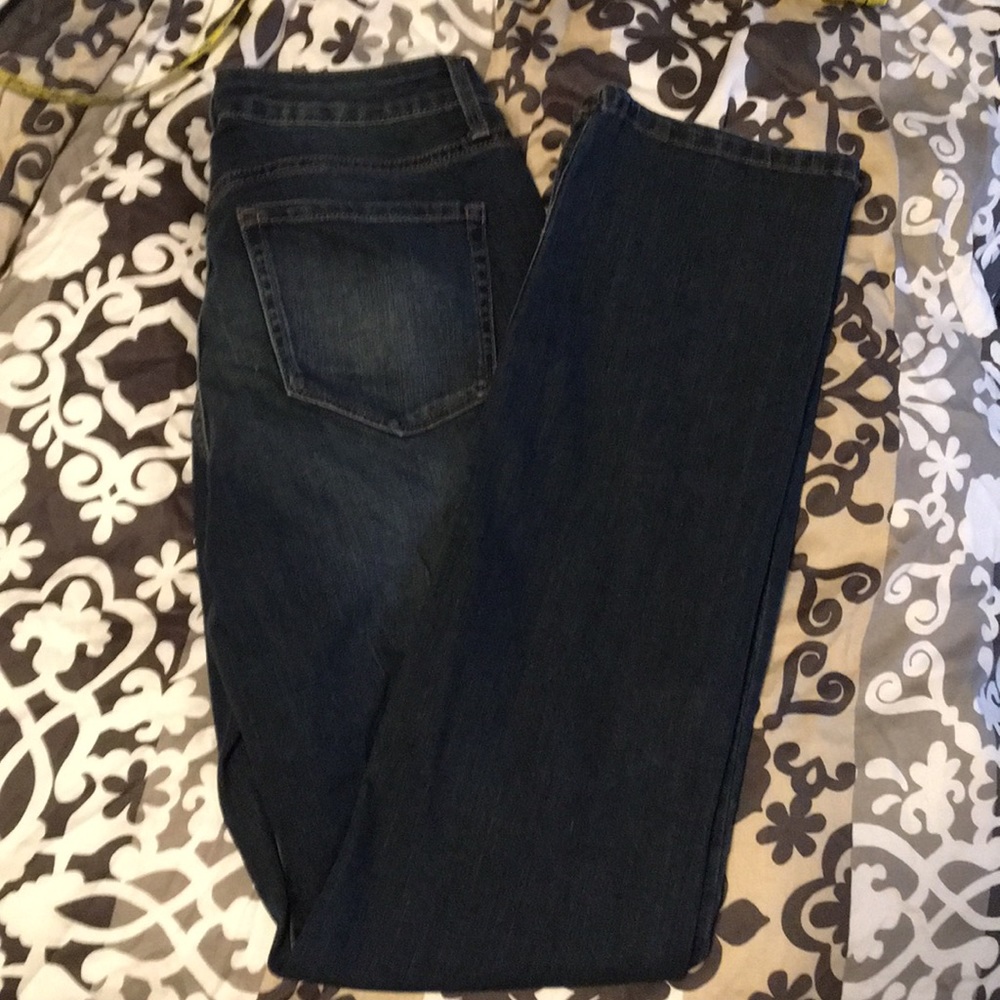 Nine West  curvy straight jeans